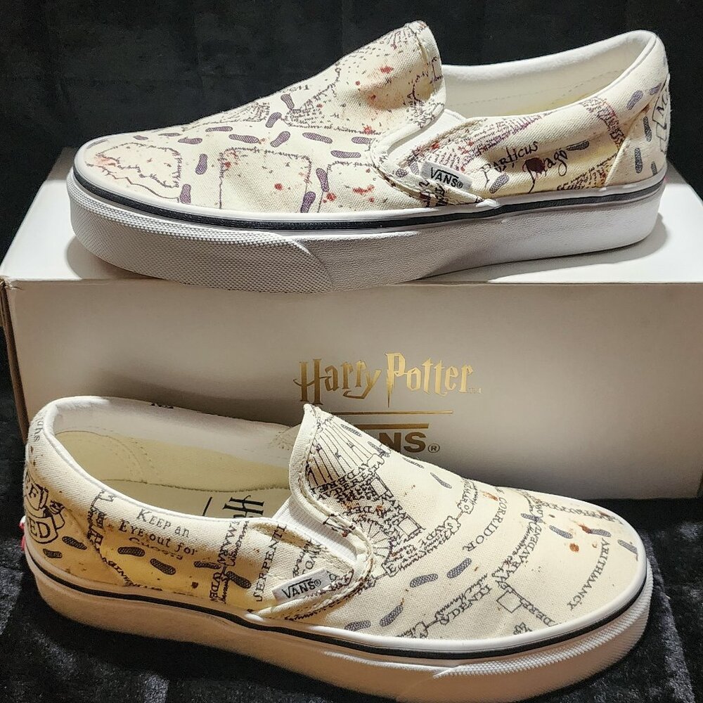 VANS x Harry Potter **Marauders Map Classic Slip-on**